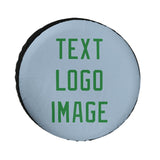 Custom Light Blue Emerald Green Truck Tires