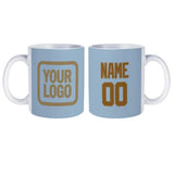 Custom Light Blue Khaki Mug