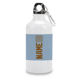 Custom Light Blue Khaki Sports Bottle