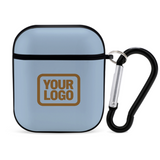 Custom Light Blue Khaki AirPods Case