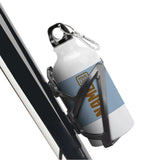 Custom Light Blue Khaki Sports Bottle