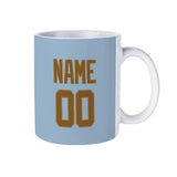 Custom Light Blue Khaki Mug