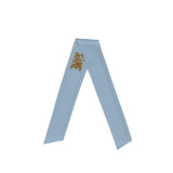 Custom Light Blue Khaki Headband