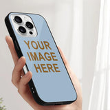 Custom Light Blue Khaki Phone Case