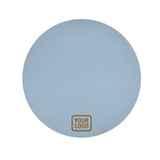 Custom Light Blue Khaki Round Table Cloth