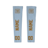 Custom Light Blue Khaki Arm Sleeve