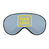 Custom Light Blue Light Yellow Sleep Mask