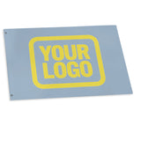 Custom Light Blue Light Yellow Flag