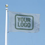 Custom Light Blue Blue Green Flag
