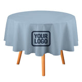 Custom Light Blue Blue Round Table Cloth