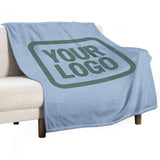 Custom Light Blue Blue Green Blanket