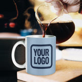 Custom Light Blue Blue Mug