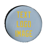 Custom Light Blue Gold Truck Tires