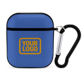 Custom Sky Blue Yellow AirPods Case