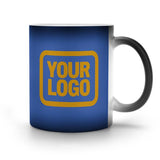 Custom Sky Blue Yellow Magic Mug