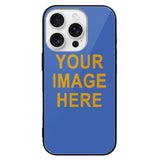 Custom Sky Blue Yellow Phone Case