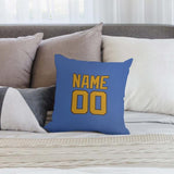 Custom Sky Blue Yellow Pillowcase