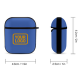Custom Sky Blue Yellow AirPods Case