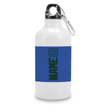 Custom Sky Blue Green Sports Bottle