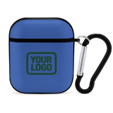 Custom Sky Blue Green AirPods Case