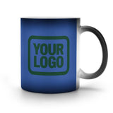 Custom Sky Blue Green Magic Mug