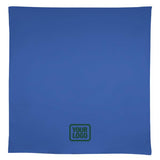 Custom Sky Blue Olive Square Table Cloth
