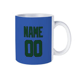 Custom Sky Blue Green Mug