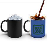 Custom Sky Blue Green Magic Mug