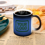 Custom Sky Blue Green Magic Mug