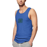 Custom Sky Blue Green Men's Tank Top