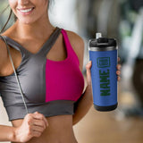 Custom Sky Blue Green Stainless Steel Water Cup