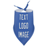 Custom Sky Blue Cream Pet Scarf