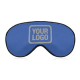 Custom Sky Blue Gray Sleep Mask