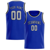 Custom Sky Blue & Gray Colors Design Sports Basketball Jersey