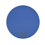 Custom Sky Blue Dark Grey Round Table Cloth