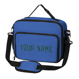 Custom Sky Blue Green Lunch Bag
