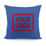 Custom Sky Blue Red Pillowcase