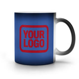 Custom Sky Blue Red Magic Mug