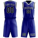 Custom Sky Blue Dark Green Basketball Set