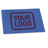 Custom Sky Blue Purple Flag