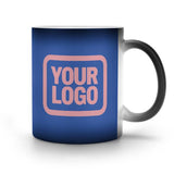 Custom Sky Blue Light Pink Magic Mug