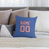 Custom Sky Blue Light Pink Pillowcase
