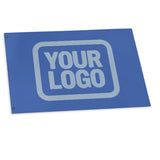Custom Sky Blue Light Blue Flag