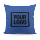 Custom Sky Blue Black Pillowcase