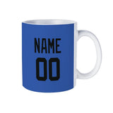 Custom Sky Blue Black Mug
