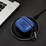 Custom Sky Blue Black AirPods Case (3rd Generation)