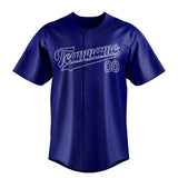 Custom Sky Blue & White Colors Design Sports Baseball Jersey