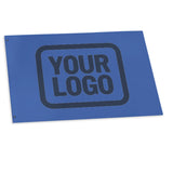 Custom Sky Blue Blue Flag