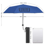 Custom Sky Blue Blue Automatic Umbrella