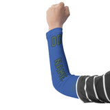 Custom Sky Blue Blue Green Arm Sleeve